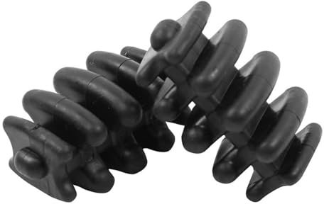 DONGKER Bow Limb Dampener, 2 Stück Gummi Bogenschießen Stoßdämpfer, Compoundbogen Stabilisator Schwingungsdämpfer Schalldämpfer für Bogenschießen Jagd Zubehör