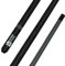 BILMAG Billardqueue Pool Queue Cue, Kinderqueue Rookie 2-TLG, 130cm, schwarz grau