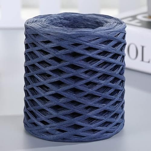ZOTEXA 200 Metros Rafia Tejida a Mano Lafit Hilo de Papel de Paja Embalaje para Hornear cinturón Cuerda Sombrero de Verano Bolsa