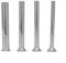 Wurstfüllrohre, 4 Stück, 185–190 mm, Stopfröhrchen, Edelstahl, Wurstfüllröhrchen, Trichter, Düsen, Ersatzteile für Küche (3,8 cm)