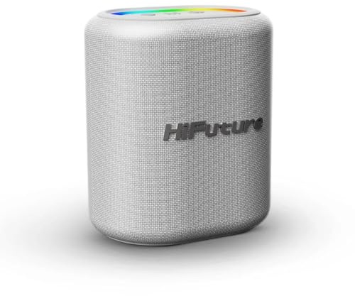 HiFuture Vocalist 100 Bluetooth Speaker | Dual Wireless MIC Speaker with RGB Light - 3600mAh Battery Durable Speaker | 25W Portable Speaker with Built-in DSP & Multi Band EQ
