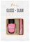 Mii Cosmetics Gloss + Glam Lip Gloss and Nail Polish Duo Gift Set, Beauty Kit, Hydrating Lipgloss and Long-Lasting Nail Polish, Perfect Makeup Gift Set for Women, Minx + Sweet Guava