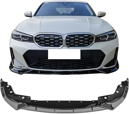 DRYFAL Frontlippe Spoiler für BMW G20 3 Series 2023-2024 Auto Frontstoßstange Splitter Lip Spoiler Frontspoiler Protector Kits Frontspoilerlippe