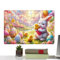 Weqizuerqi Osterhasen Puzzle 130 Teile - Niedliche Osterhasen Puzzles - 30x21 cm Ostern Puzzle Kinder,Dekoratives Ostern Kunstpuzzle,Nicht So Leicht Zu Beschädigen Und Eignet