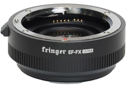 Fringer EF-FX Ultra (FR-FX071) Objektivadapter Autofokus mit 0,74-facher Brennweitenreduzierung – EOS EF-Objektiv für FX-Mount-Kameras – Verbesserte Lichtverstärkung