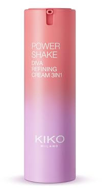 KIKO Milano Power Shake Diva Refining Cream 3In1, 3-In-1-Gesichtscreme: Feuchtigkeit, Primer, Glow