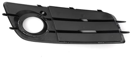 NOLONGNRDX Für Kompatibel mit Audi Für S4 A4 S-LINE 2008-12 Links Rechts Frontschürze Nebel Licht Kühlergrill Abdeckung Auto-Nebelscheinwerfer-Lampenabdeckung(Right)
