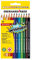 Eberhard Faber 518212 - Buntstifte Set THE Winner, 12 bruchsichere Farbstifte, hexagonale Form