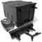 SunSun Komplettset: CBF-550 Teichfilter bis 60000 L Teichfilteranlage als Durchlauffilter, CTF-8000 SuperECO Teichpumpe 8000l/h 70W, CUV-236 Teichklärer UVC Klärer mit 36W, Y-Verteiler