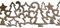 AFP Weihnachtliches Dekoband, Tannenbaum, 150x10cm, Grauer Filz