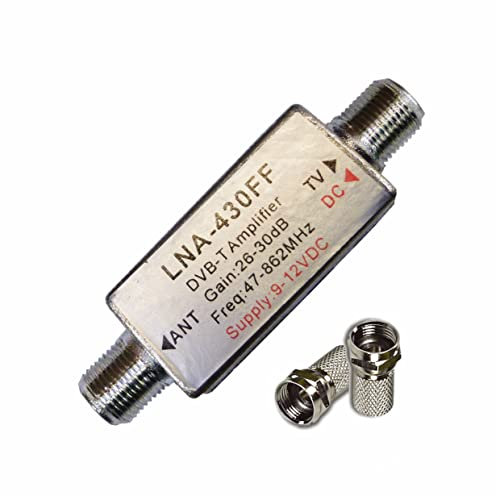 MINI MONSTER - 26-30dB IN-LINE AMPLIFIER Signal Booster for Freeview Aerials Antennas by Unispectra®