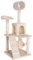 lionto Árbol rascador para Gatos Altura 133 cm, Beige