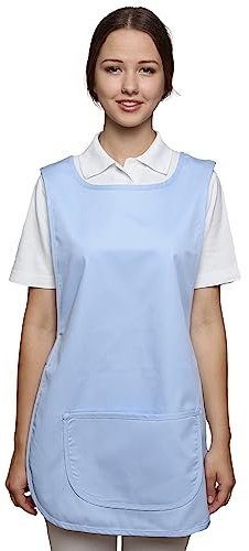 Mirabella Health & Beauty Unisex Hygea Tabard Apron Sky Blue M