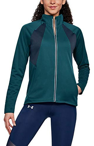 Under Armour Women PickUpthePace Storm Reactor Jacket - Tourmaline Teal, XS