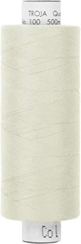 Stoffe Werning Amann Troja Nähgarn 500 m Natur Allesnäher Qualtitätsgarn 100% PES - Preis Gilt für eine Rolle