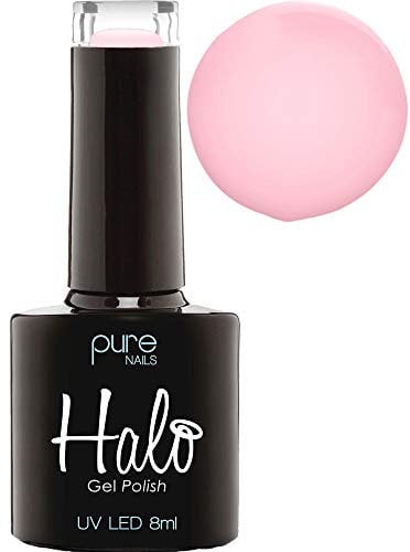 Halo Gel Polish 8ml - Mimi. UV/LED Gel Nail Polish, Long Lasting & Easy To Apply. Nail Art Colours For Manicure & Pedicure. Gel Polish For Professional & Home Use.