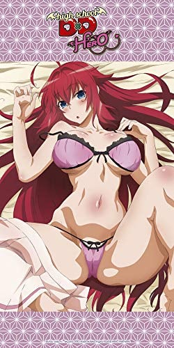 High School DXD Hero Rias auf Bett * Badetuch/Strandtuch/Handtuch * 160 x 80 cm