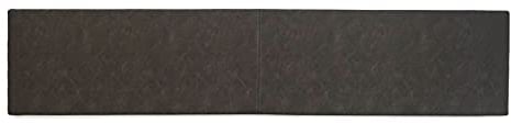 Lycce XXL Wandkissen mit Montage-Set Wildlederoptik Taupe 150cm x 30cm