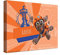 PICANOVA – PAW Patrol Zuma Leinwandbilder – 40x30cm – Leinwand Premium – Personalisierte Wandbilder – Kinder-Geschenk Leinwanddruck – PAW Patrol Kollektion