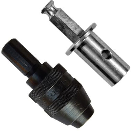 Deep Freeze EZ Auger Connection System- Pistol Bit -Easily Connect Your Cordless Drill to Your Ice Auger