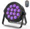 DELIBANG LED Par Scheinwerfer Bühnenlicht mit Fernbedienung 14 * 6W RGBW DMX Disco partylicht Kontrolle durch Meister-Sklave Sound Auto Par Strahler für DJ Bar Hochzeit Weihnachten