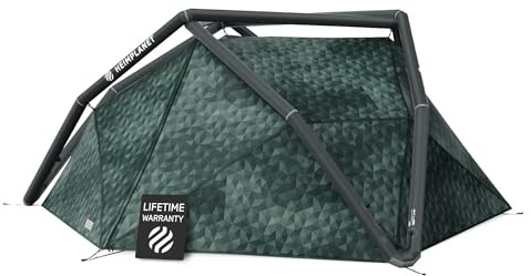 HEIMPLANET Original | Kirra 2 Personen Zelt | Aufblasbares Camping Zelt | Außenzelt und Zeltboden - 5000mm Wassersäule | Ohne Zeltstangen | Unterstützt 1% for The Planet