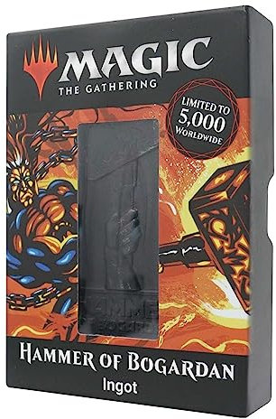 Magic The Gathering Edición limitada de martillo de Borgardan coleccionable