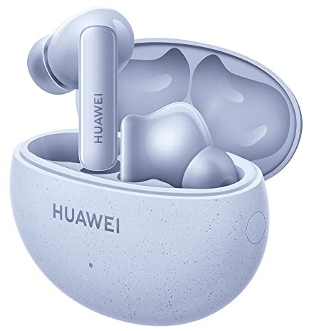 Huawei FreeBuds 5i, iOS und Android und Windows, kabellose Kopfhörer, Bluetooth 5.2, Slide-Steuerung, Hi-Res Audio, 3 ANC-Modi, 28 Stunden Akku, IP54, doppelte Verbindung, Blau, 38 Monate Garantie