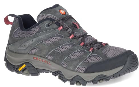 Merrell Men's Moab 3 Waterproof Hiking Shoe, Beluga, 9.5 Wide