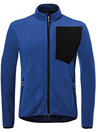 KÜBLER Workwear Fleecejacke – Fleecejacke mit körpernahem Schnitt und Kontrast-Details