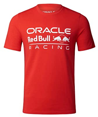 Red Bull Racing Offizielles Formel 1 F1 Team Logo Formel T-Shirt - Rot - M