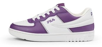 FILA NOCLAF Wmn, Scarpe da Ginnastica Donna, White-Sunset Purple, 39 EU Larga