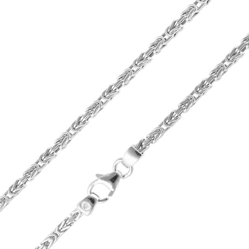trendor Königskette 925 Sterlingsilber Collierkette Breite 2,0 mm 15775-60 60 cm