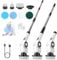 Elektrische Reinigungsbürste Haushalt, Electric Spin Scrubber Schnurlos, Uythumidid CB18 Electric Cleaning Brush mit 7 Bohrbürstenköpfen, 3 Geschwindigkeiten und LED Anzeige für Bad/Küche/Auto/Boden