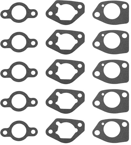 VGOL Lot de 5 Joints de Carburateur pour Tondeuse à Gazon Remplacement de Joint de Carburateur Compatible avec Honda GX340 GX390 389cc 439cc 459cc les Moteurs