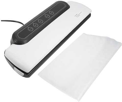 Amosfun 1 Set Vakuummaschine Versiegelungsmaschine Vakuumiergerät Maschinenversiegelungsgerät Lebensmittelbeutelversiegelungsgerät Verpackung Vakuumiergerät Vakuumverpackungsmaschine