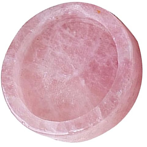 Garneck Chic Pink Crystal Stone Candle Holder Tealight Holder Dome Table Decor Centrepiece