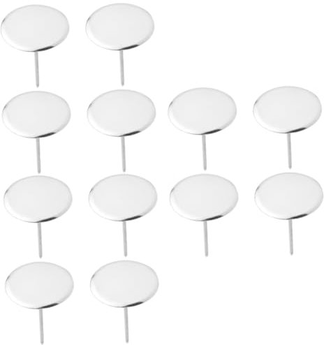 WATIIFUFU 3sets Professional Cake Decor Nails 5cm Stainless Steel for DIY Cupcake Flower 4pcs*3