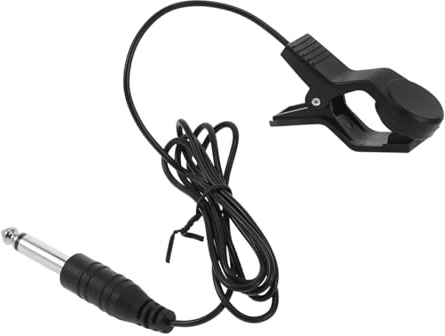 ifundom Pickup Sound Proofreader Acoustic Guitar Microphone Clip Tuner for String Tuning Keys for Live Performances Musical Instruments