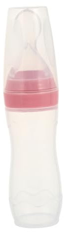 Toyvian Obst Nahrung Futterautomat Baby Rosa Silikon Flaschen Babyflaschen Babynahrung Milchflasche Flaschen Zubereitung Baby