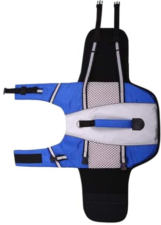 Schwimmweste für Hunde – Schwimmweste zum Schwimmen, verstellbare Schwimmweste | sichere Wasser-Hundeweste, langlebiges Nylonmaterial, Trockenschwimmausrüstung für Hunde Rap