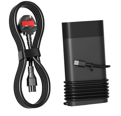 PowerPortnerLink Slim 140W Caricatore USB C Compatibile Con HP OMEN Transcend 14-fb1047nr 14-fb0097nr 14t-fb100 ZBook 8 Ultra Spectre X360 2-in-1 omni 16-aa0xxx 16t-aa000 Spectre Foldable 17 Portatile