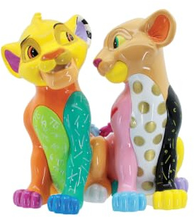 Disney Britto Collection Simba & Nala Figurine