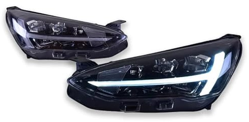LED-Autoscheinwerfer Passend für Ford Focus Sedan 2019-2021 Scheinwerfersignale Autozubehör Tagfahrlicht