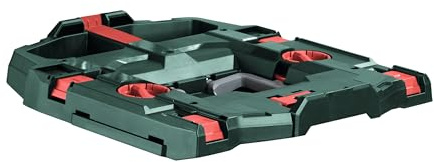 metabo Multi-Adapterplatte für Allessauger - Werkzeuglose Montage, kompatibel mit metaBOX & allen ASR Saugern - Integrierter Kabelhaken - Zubehör für Industriesauger