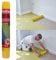 ProDec 25m Carpet Protector Roll - Strong Self Adhesive Plastic Carpet Protector, Fully Waterproof Heavy Duty Stair Protection, Clear Sticky Back Plastic Floor Protectors