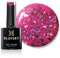 Bluesky Gel Polish DIAMOND GLITTER BARBIE HOT PINK BLZ 5 - UV Gel Soak off Nail Polish 10ml