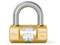 Viro 102 Cylinder Padlock, Brass, 50 mm