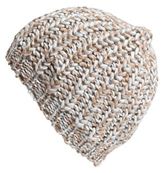 s.Oliver Damen Strickmütze 39.510.92.7748, Einfarbig, Gr. One size, Mehrfarbig (Brown Knit 84X1)