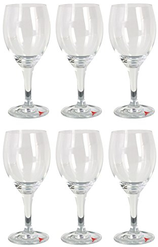 Apollinaris Gläser-Set – 6x Apollinaris Wassergläser / Wasserkelch je 21,5cl